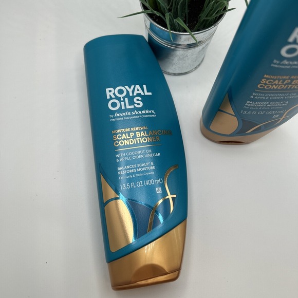 Head & Shoulders Royal Oils 13.5 oz 2 Pack New Scalp Balancing Conditioner B2 - Picture 7 of 7